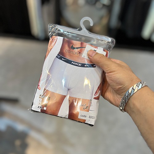 شورت باکسر NIKE رنگ مشکی سایز 2XL
